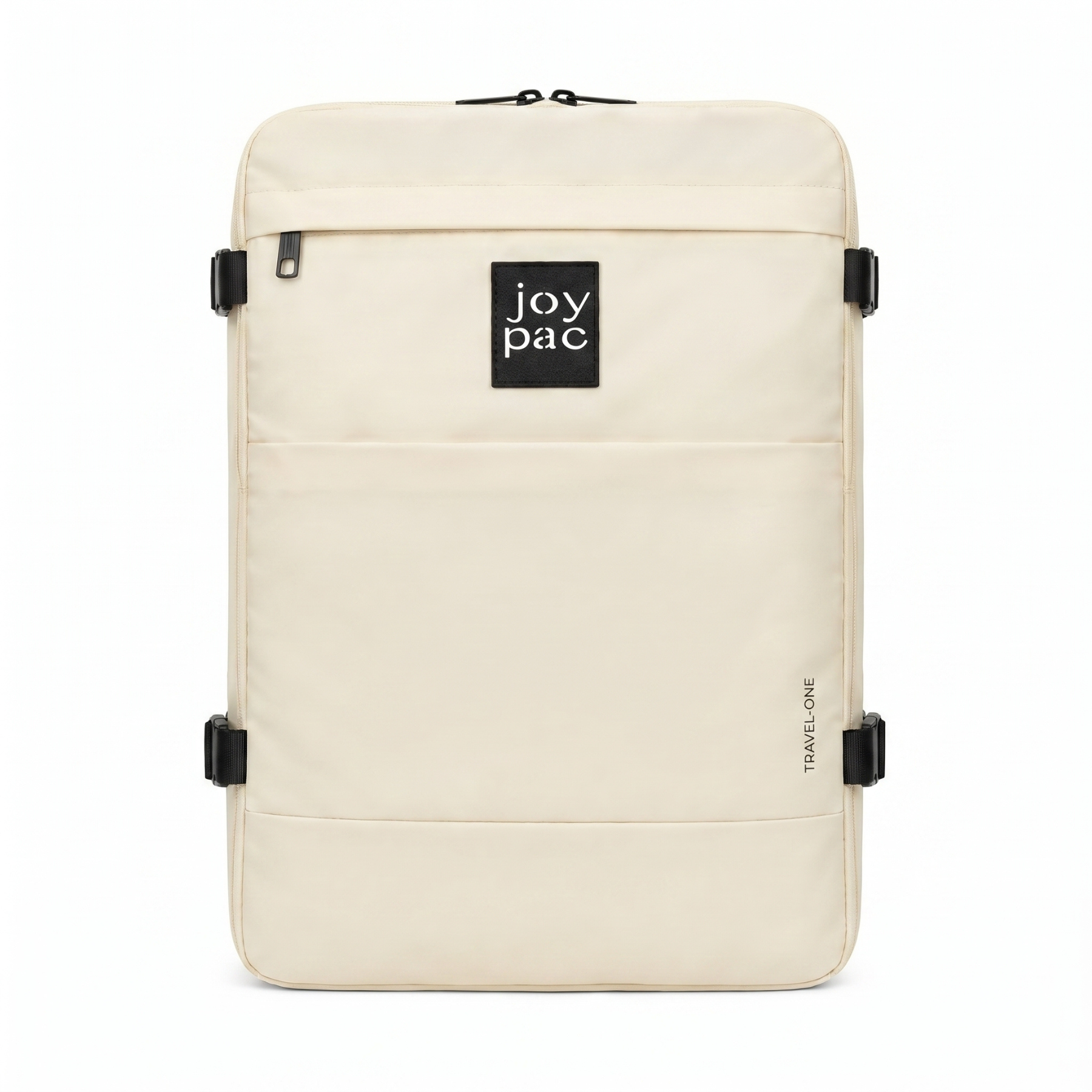 Kremowy plecak podróżny JOYPAC TRAVEL-ONE 40x30x20 jako bagaż podręczny do samolotu