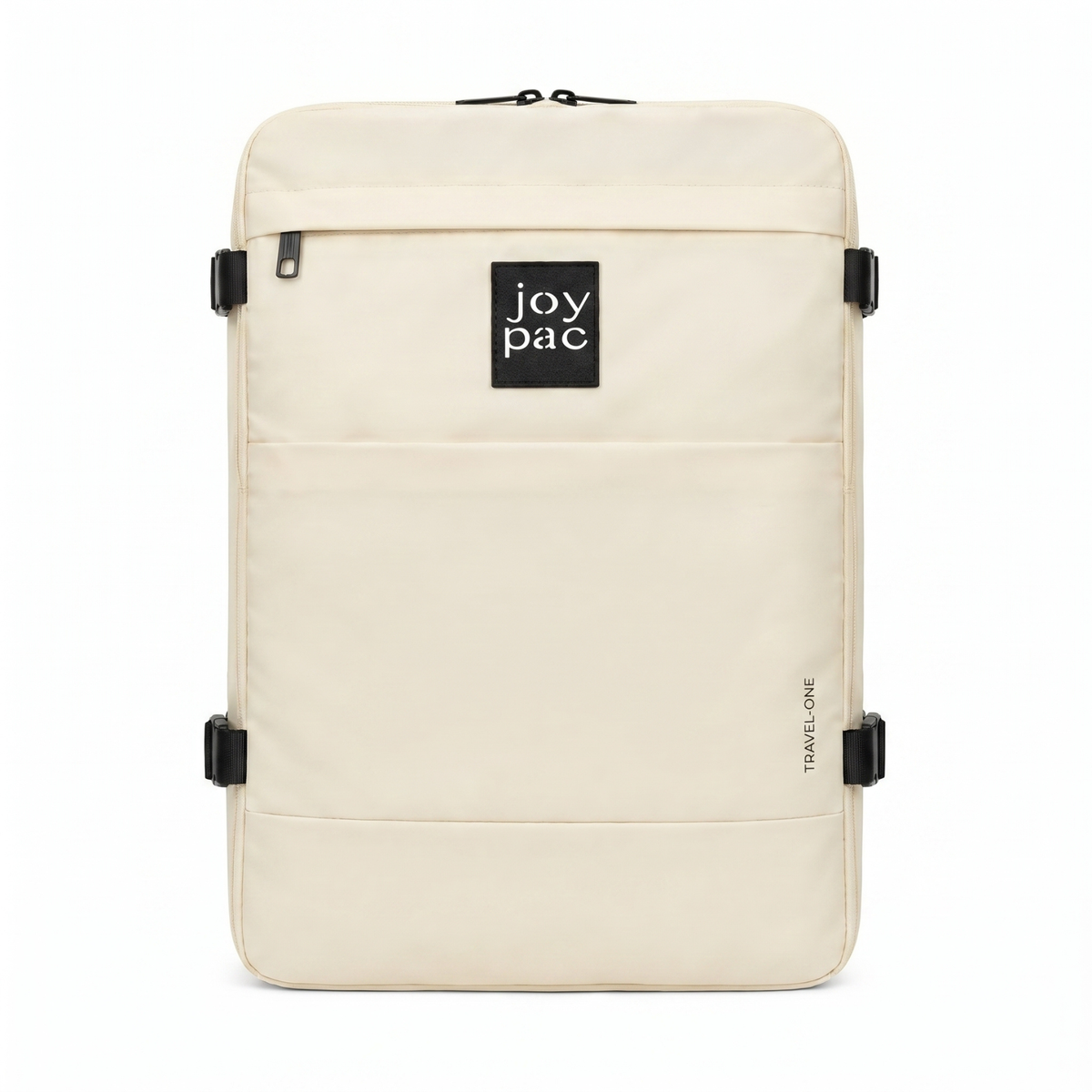 Kremowy plecak podróżny JOYPAC TRAVEL-ONE 40x30x20 jako bagaż podręczny do samolotu