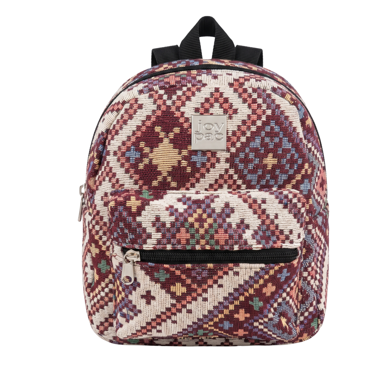Plecak RISE JOYPAC różowy (rose mosaic), widok z przodu