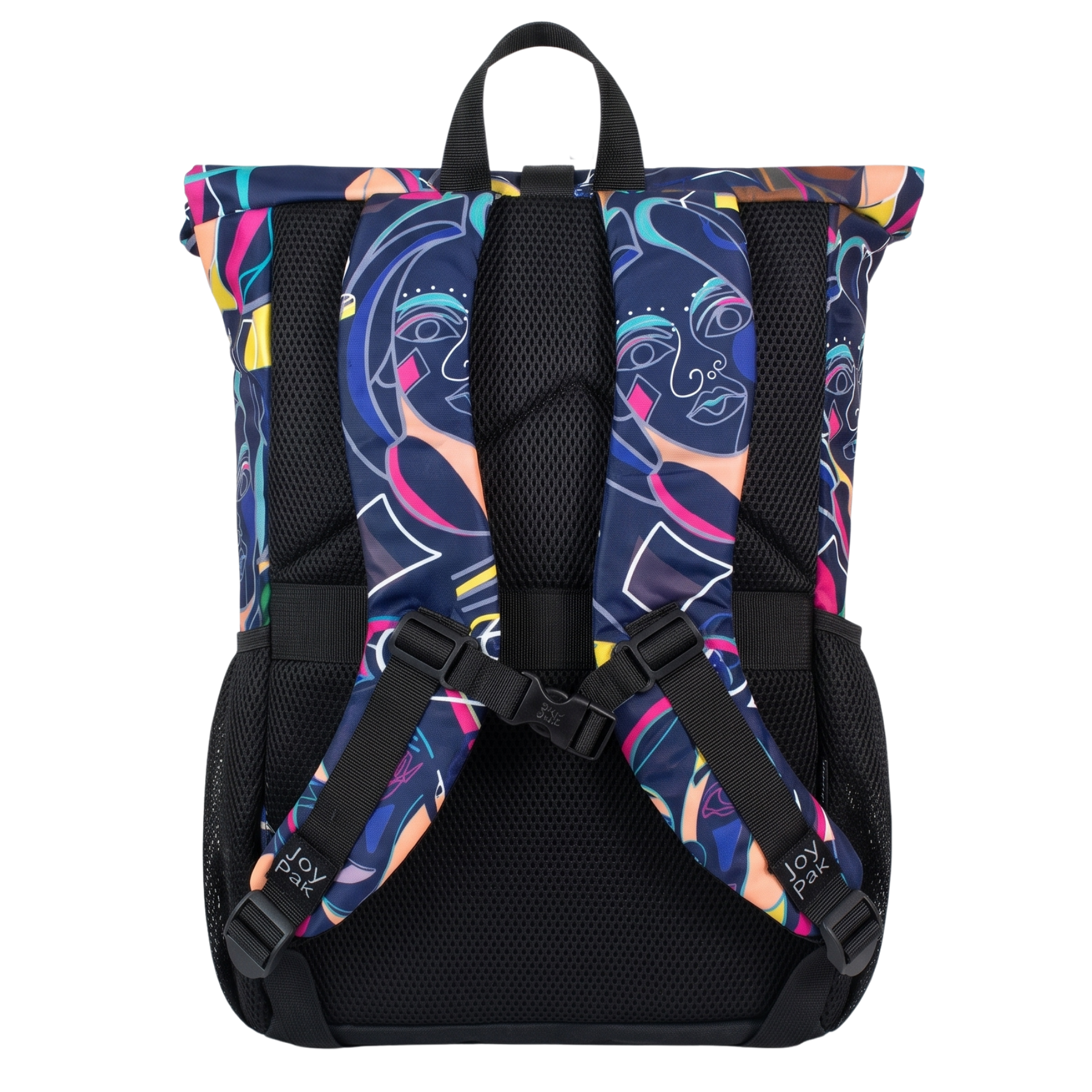 Multifunctional roll-top backpack for laptop JOYPAC Rollbag white