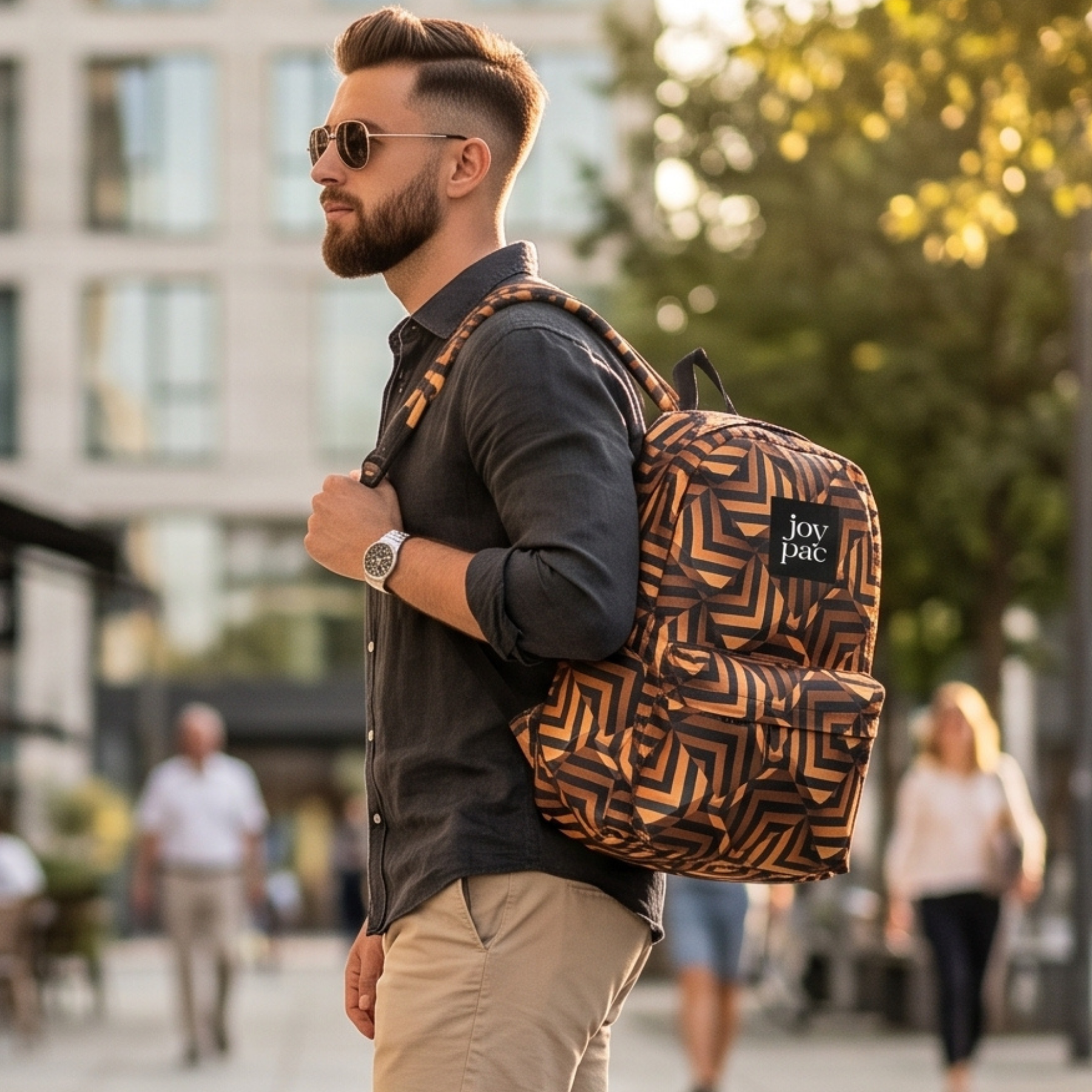 Laptop-Rucksack 15.6’ JOYPAC College schwarz